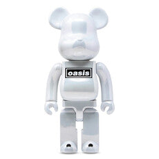 Oasis (White Chrome) 1000% Bearbrick