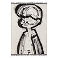 Study For Null (Does Appearance Produce Bias #096) Tapestry Throw