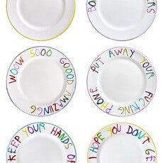 "I Hope You Don't Get Food Poisoning" Plate