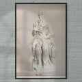 Blue Calcite Eroded Moses (LARGE, SIGNED 1/1) Paris 3020