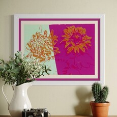 Kiku Flowers (with hardback exhibition book, “edition club” order forms)