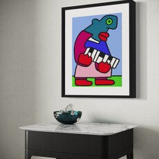 Keyboardist (Framed)