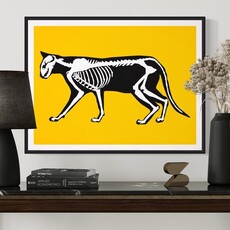 Skeleton Cat (Yellow Variant)