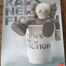 Kaws new fiction poster