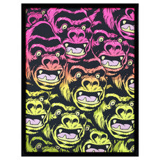 Untitled (Gorilla Heads) Flo Variant