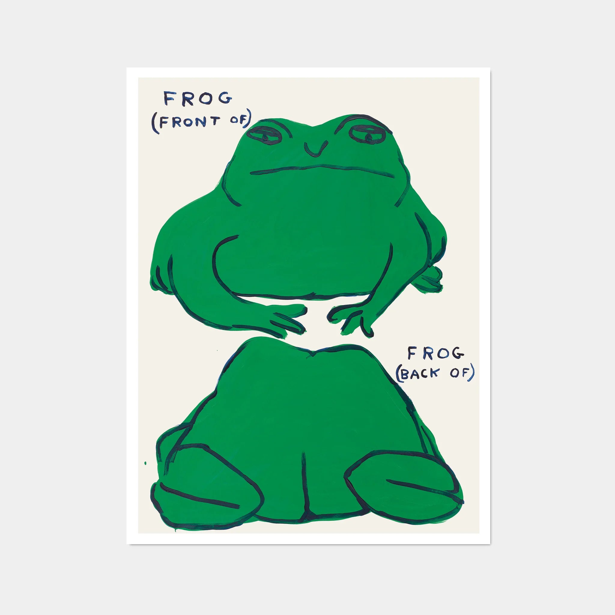 frog (front of), frog (back of) Vendor