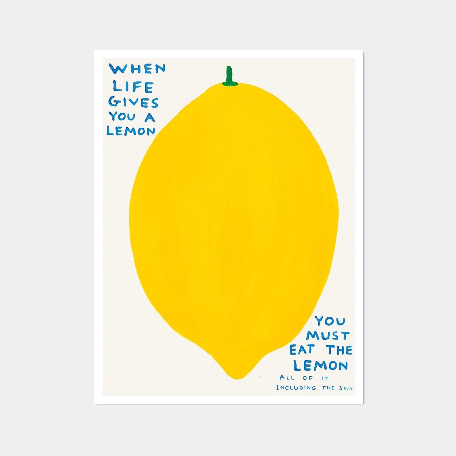 When Life Gives You a Lemon