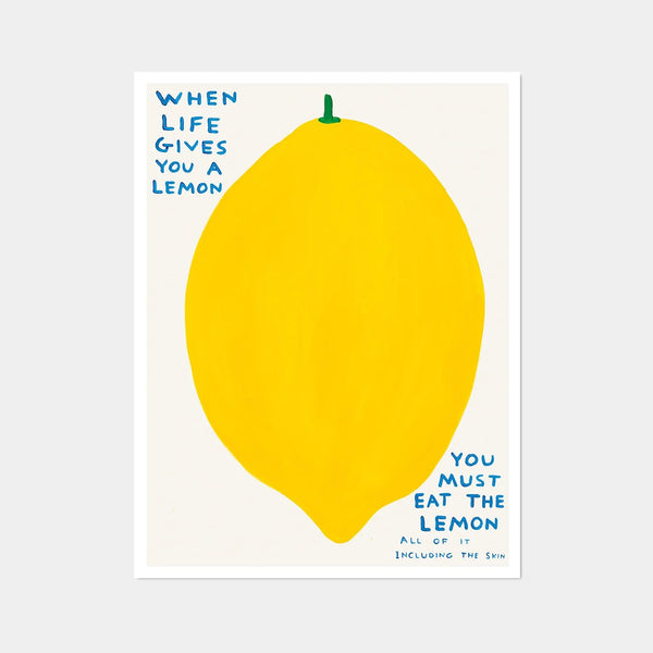 When Life Gives You a Lemon