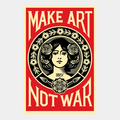 MAKE ART NOT WAR