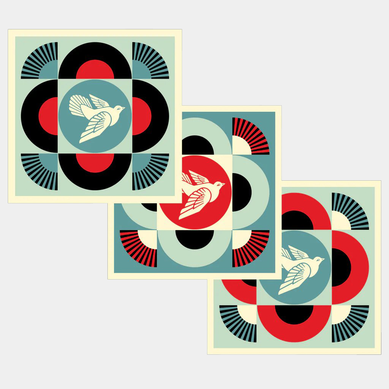 GEOMETRIC DOVE Set