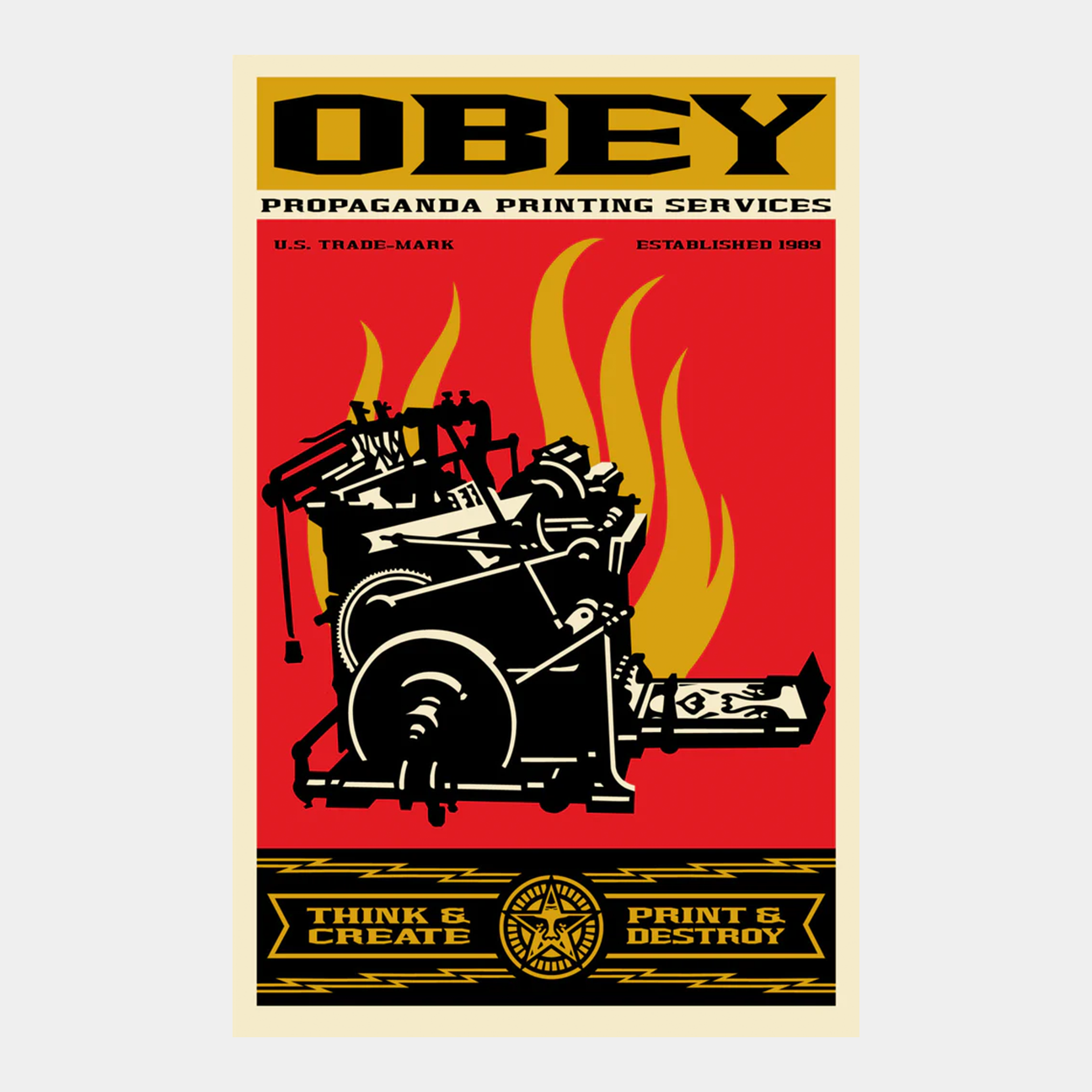 PRINT AND DESTROY