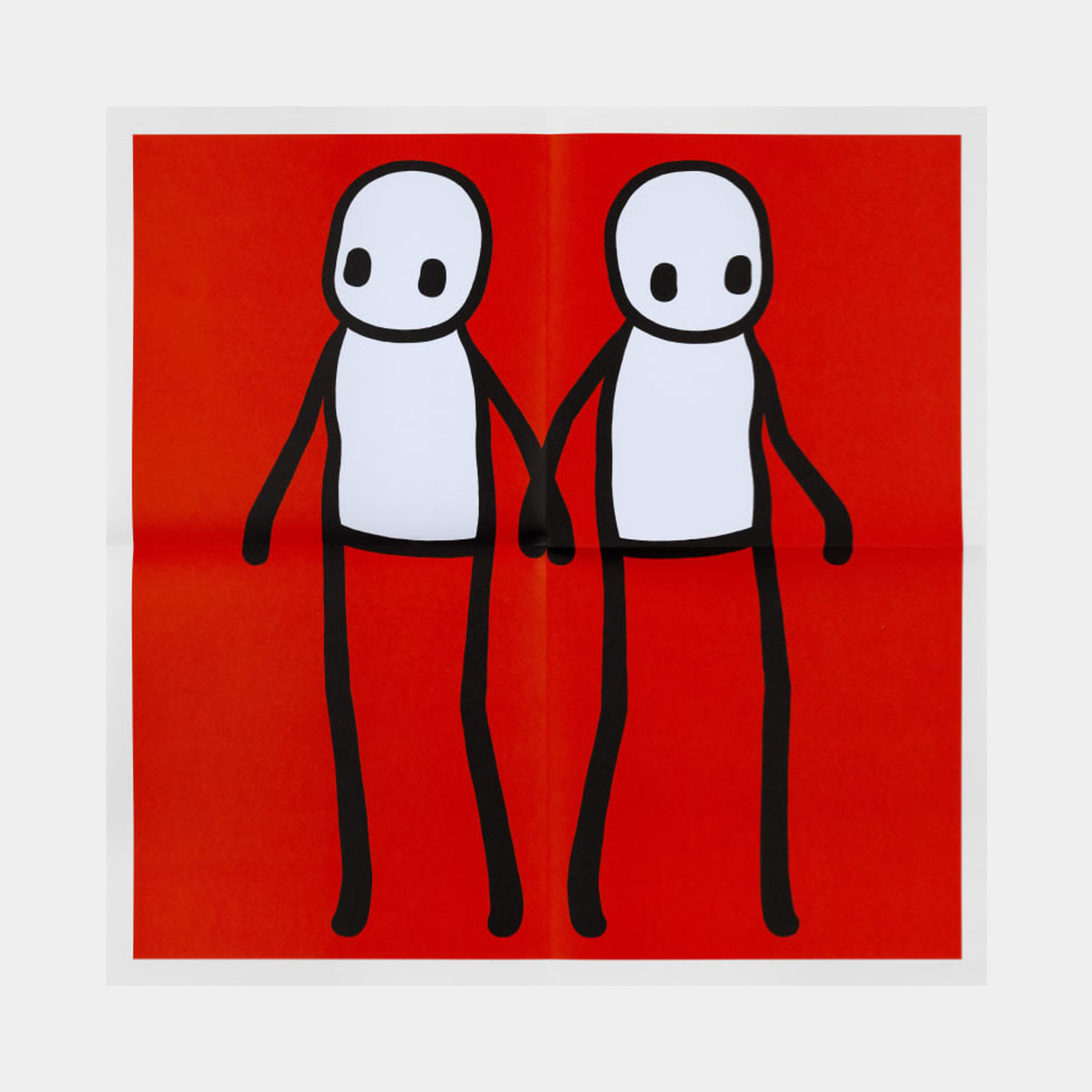 Hackney Poster Red