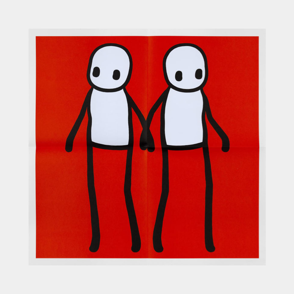 Hackney Poster Red