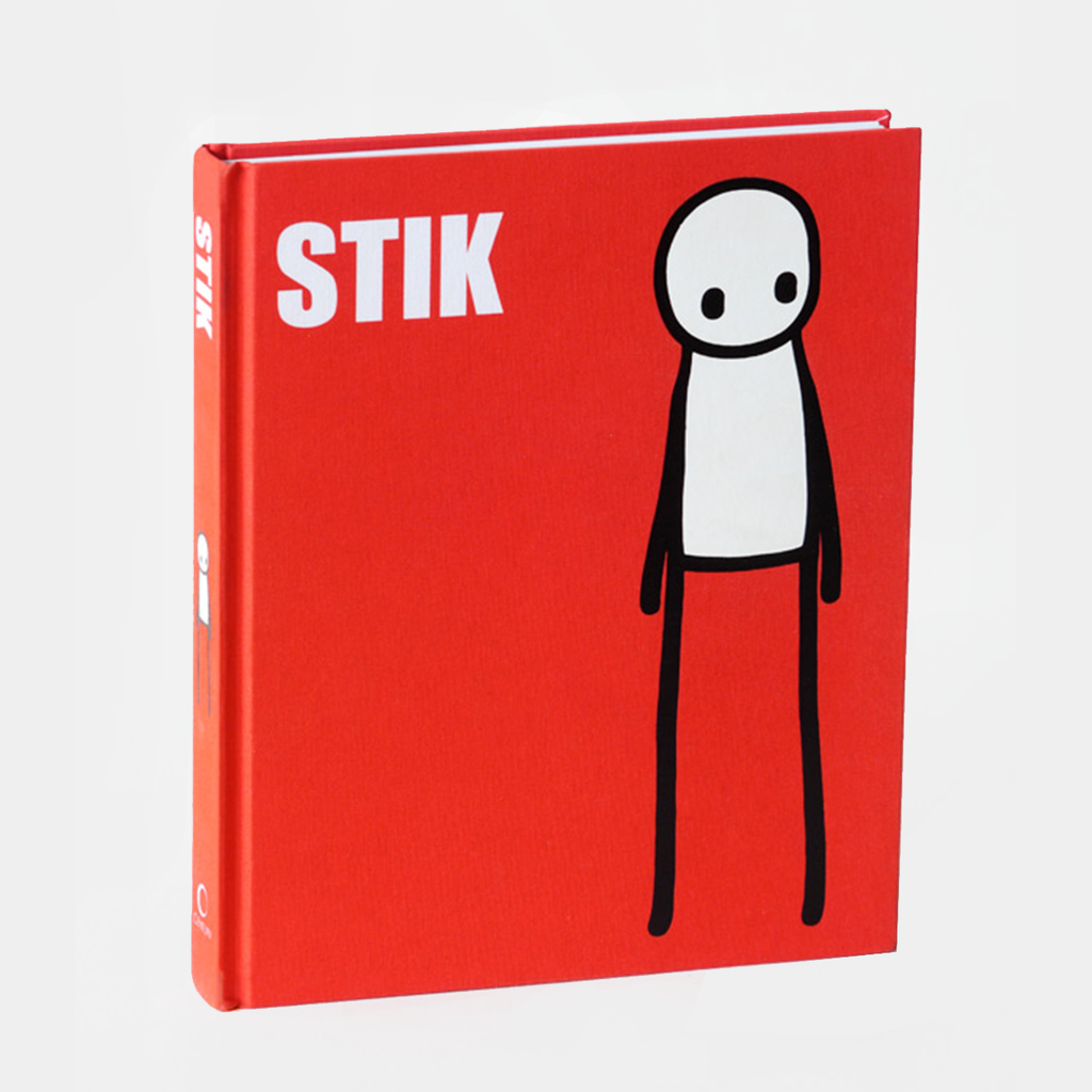 Stik Book With Grey Poster
